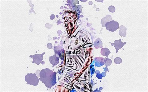 Toni Kroos Joy Real Madrid Cf Kroos German Footballers Soccer Fan Art