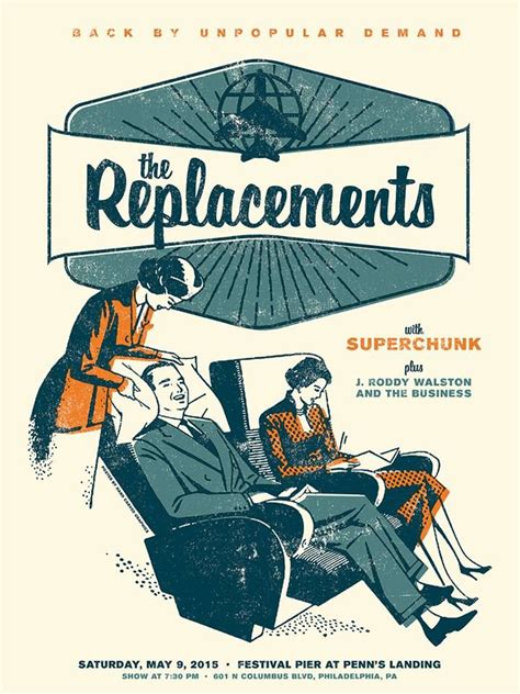 The Replacements Philadelphia Dorm Posters Type Posters Gig Posters