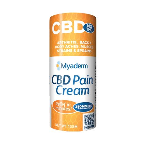 Myaderm Cbd Transdermal Pain Cream 350mg Leafly