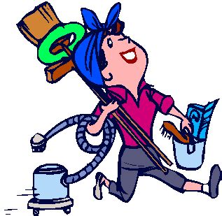 Free cleaning clip art house cleaning cartoon image 2. House Cleaning Cartoons - Cliparts.co