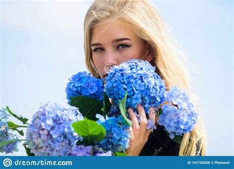 Pure Beauty Tenderness Of Young Skin Springtime Bloom Girl Tender
