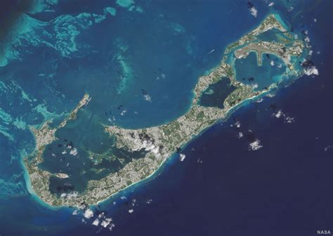 Bermuda Map And Satellite Image