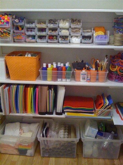 Kids Art Kids Art And Craft Organisation And Storage