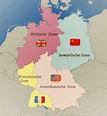 Besatzungszonen in Deutschland 1945 | Karten | Inhalt | Geschichte der ...