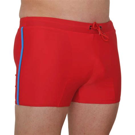 Buy A Swimsuit For Man Icu Brand Red Short