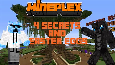 Mineplex 4 Secrets And Easter Eggs Around The Lobby Youtube