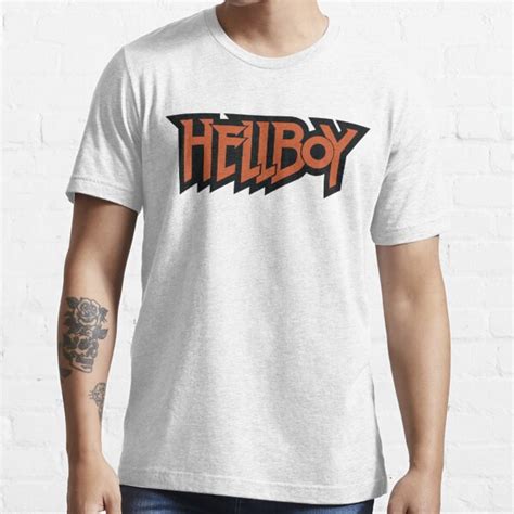 Hellboy Logo T Shirt For Sale By Hogewarts Redbubble Hellboy T