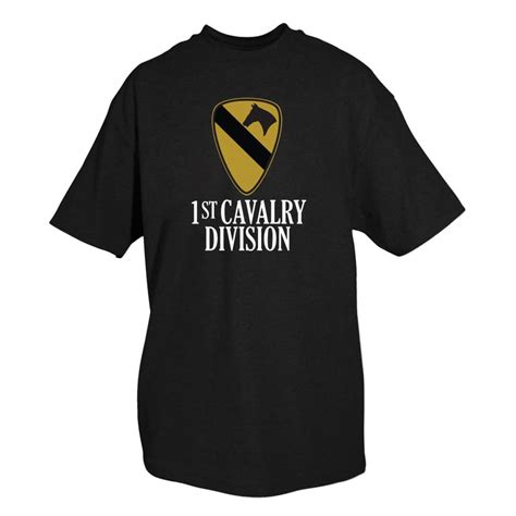 Army 1st Cavalry Division T Shirt Fox Outdoor