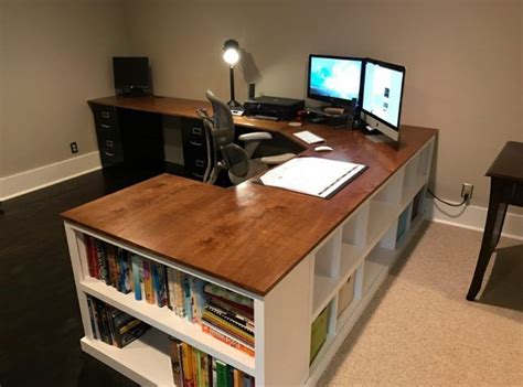 28 Awesome Diy Home Office Desk Ideas Office Desk Designs Diy Office