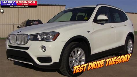 The driver's seat is comfortable on long journeys and keeps you in place through bends with its supportive side bolsters. Test Drive Tuesday - 2015 BMW X3 Crossover SUV - YouTube