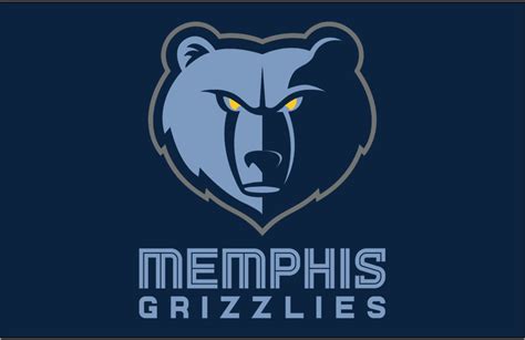 Memphis grizzlies vector logo, free to download in eps, svg, jpeg and png formats. Memphis Grizzlies Primary Dark Logo - National Basketball ...