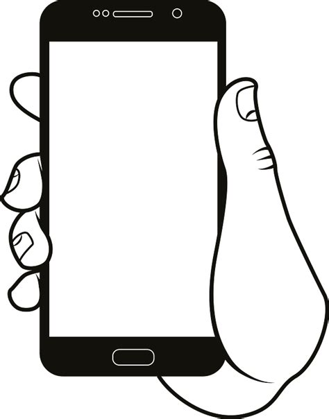Phone In Hand Clipart Free Download Transparent Png Creazilla