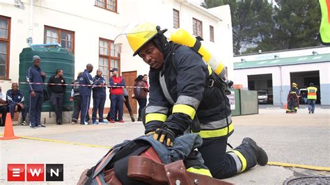 sa firefighters battle it out for toughest title youtube