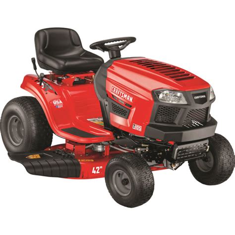 Craftsman 42 In 17 Hp Gear Drive Riding Lawn Mower By Craftsman At