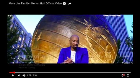 Not as the world giveth, give i unto you. A World Peace Song - "More Like Family" - Official Video | Merton Huff jr. - YouTube