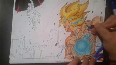 Piccolo appears in eleven dragon ball z films; Drawing Goku vs Frieza on Namek - Kamehameha DragonBall Z HD