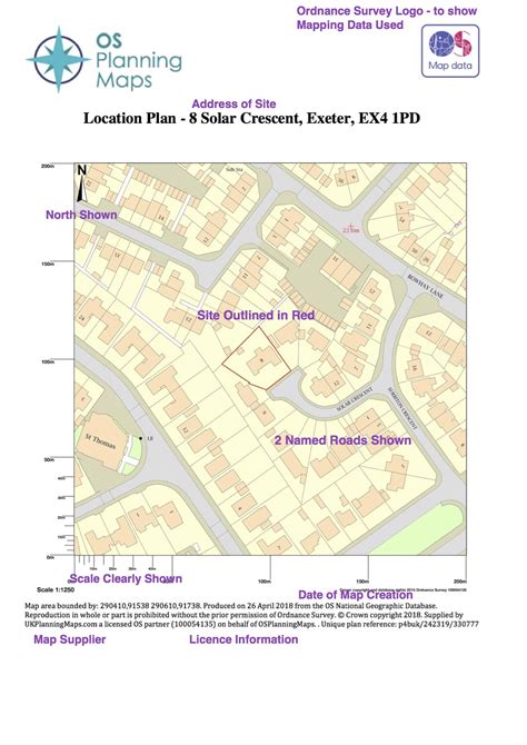 Ordnance Survey Location Plan