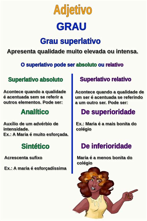 Adjetivo Grau Superlativo Adjetivos Portugues Para Concurso Dicas