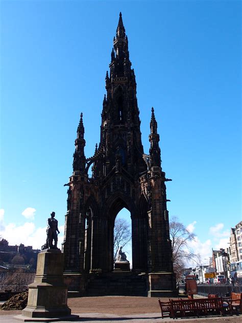 Sir Walter Scott Monument Edinburgh Lota Hilton Flickr