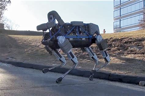 Nimble Quadruped Robot Unveiled By Boston Dynamics Vision Systems Design