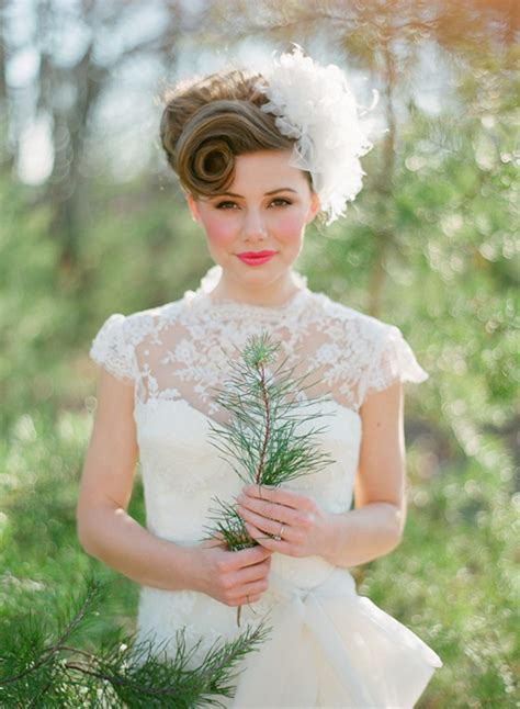 21 Vintage Wedding Hairstyles For The Retro Loving Bride