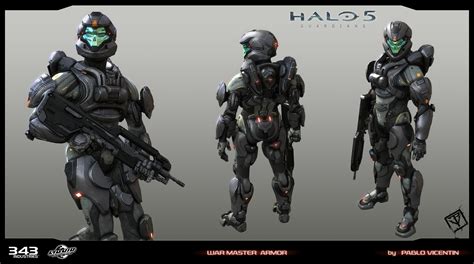 Artstation Halo 5 Guardians War Master Armor