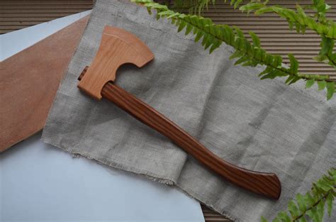 Wooden Axe For Boy Wooden Big Axe Toy Waldorf Inspired Etsy