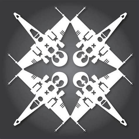 Create Stunning Star Wars Paper Snowflakes With These Free Templates