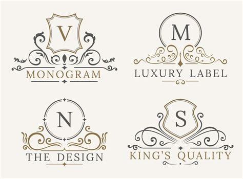 Premium Vector Luxury Logo Template Shield Business Sign For Signboard