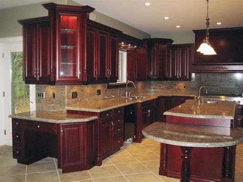 Kitchen Cabinet The Scenic Kitchen Cabinet Application With The Cherry