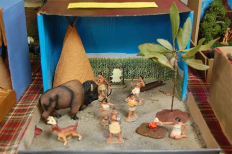 Dsc0185 1600×1064 Shoebox Diorama Diorama Kids Native