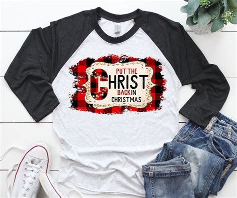 Religious Christmas Shirt Christ Shirts Southern Girls Etsy