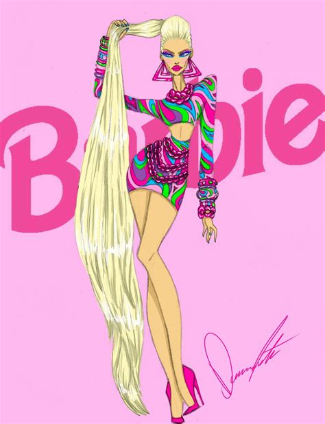 Be Who You Wanna Be Photo Totally Hair Barbie Barbie Drawing Barbie