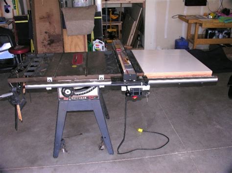 Old Craftsman Table Saw Fence Woodworking Talk Woodworkers Forum