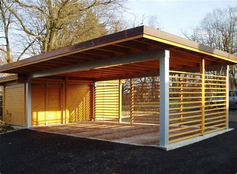 The carport is a great solution for homes without garages used to offer protection to vehicles. wood carport kits | CampLoveLee Looks | Pinterest