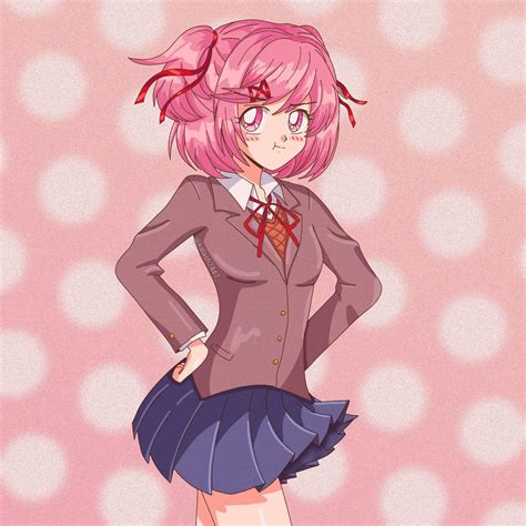 Tortilla Kamen On Twitter Rt Kalash7447 Natsuki From Ddlc In 90s