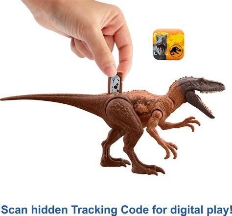 Jurassic World Strike Attack Herrerasaurus Dinosaur Action Figure Collectible Toy