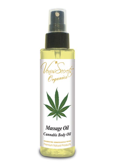 cannabis massage oil canbe