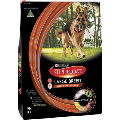 Supercoat Adult Large Breed Chicken Dry Dog Food 75kg Woolworths