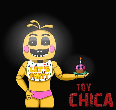 Five Nights At Freddys Toy Chica By Myrandomdraws On Deviantart