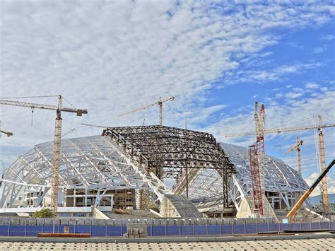 Fisht Olympic Stadium By Populous Ready For Sochi 2014