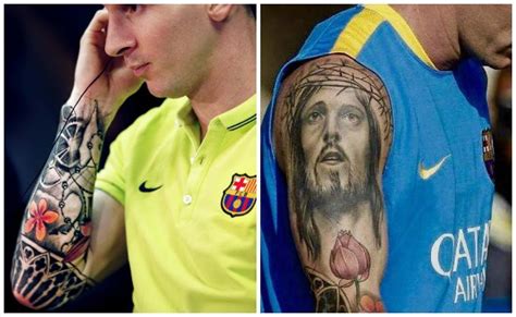 Los Tatuajes De Lionel Messi Cuántos Tiene Diseños Y Fotos Argentina