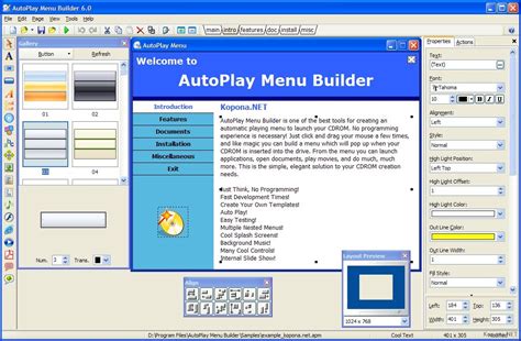 Autoplay Menu Builder V62 Скачать бесплатно программы для Windows 7 и 10