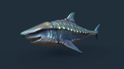 Mutant Shark 3d Model By James Fraser Jamesfraser A6bd5f9