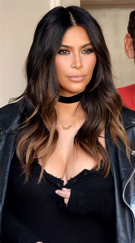 Why Kim Kardashian Really Got Ombre Hair Hair Styles Sombre