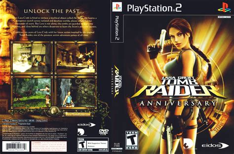 Lara Croft Tomb Raider Anniversary Ps2 Cover