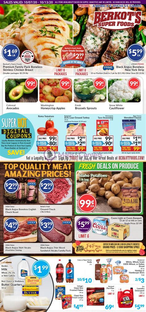 Lockport, il 60441 united states. Berkot's Super Foods Weekly Ad - sales & flyers specials ...
