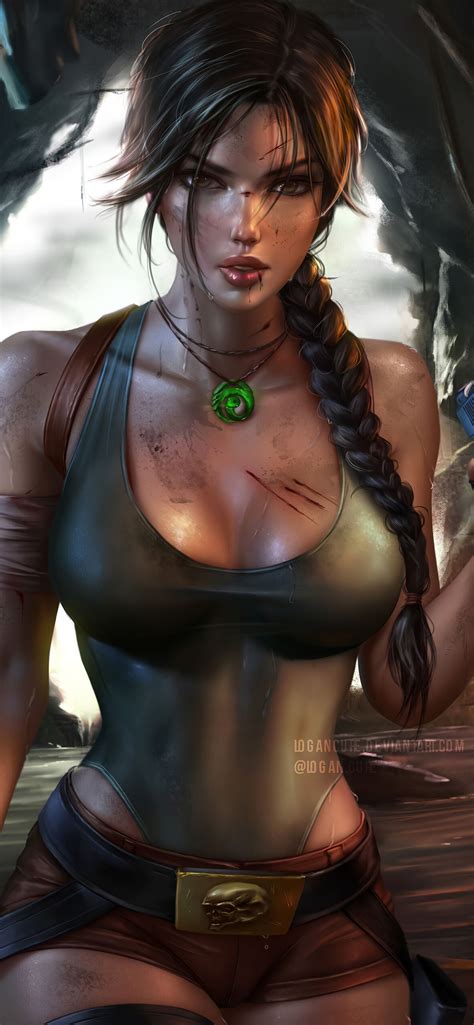 Lara Croft Tomb Raider Fantasy 4k Iphone 12 Wallpapers Free Download