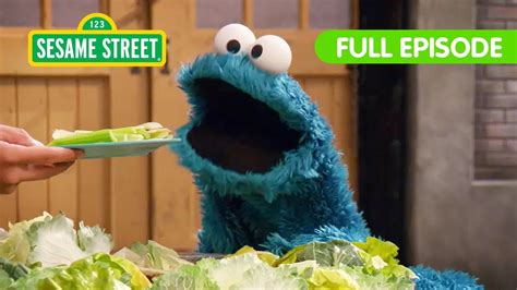 Cookie Monster Is A Veggie Monster Sesame Street Full Episode Me Am Cookie Monster Youtube