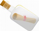 Message in a Bottle clipart. Free download transparent .PNG | Creazilla